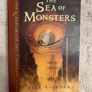 The Sea of Monsters Book by Rick Riordan
